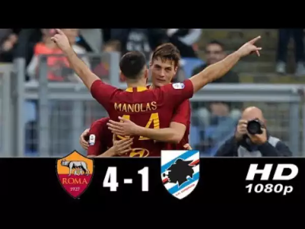 Video: Roma vs Sampdoria 4-1 All Goals & Highlights 11/11/2018